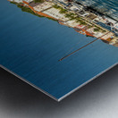 Luxurious motorboat in the marina of Mali on the island of Losinj in the Adriatic Sea Croatia Metal print