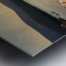 Lonely fisherman in the beautiful bay of Osor on the island of Cres-Losinj in the Adriatic Sea Croatia Metal print