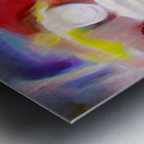 The Moving Van Moves No More Metal print