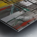 Abstract art  Metal print