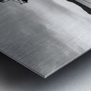 Grindle Point Lighthouse Tower at Low Tide in Maine -  B&W  Metal print