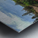 Fundy Bay Caves Metal print