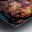 DEEP DARK SWAMP  Metal print