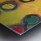 Abstract Modern Art Painting Print Mixed Media Collage Wall Art for Home Décor Unique Original Christmas Gift By Acclaimed Artist Kate Colson 1 Metal print