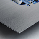 M2 Generation Blue Metal print