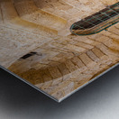 Israel Tel Aviv Namal Yafo historic Old Jaffa port with art galleries boutiques and old houses Metal print