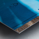 Israel Jerusalem old narrow streets of Nahlaot historic neighborhood with many small synagogues Metal print