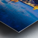 Charles Bridge and Prague Castle in twilight Metal print