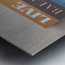 Books Metal print