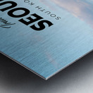 Seoul South Korea11 Metal print