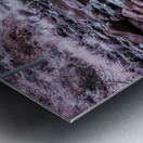 Mystical Creek Beneath the Purple Veil Metal print