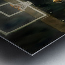 1968 Houston vs. UCLA Basketball Art Metal print