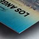 Los Angeles California12 Metal print