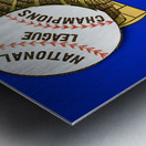 1967 LA Dodgers Ticket Stub Remix Art Metal print
