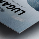 Lugano Switzerland2 Metal print