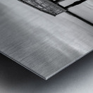 Late Day at Edisto Island Dock Metal print