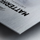 Matterhorn Switzerland7 Metal print