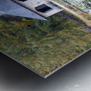 Gazebo at Forest Hill Park.. Metal print
