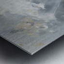 Winter’s Breath: The First Hard Freeze  Metal print