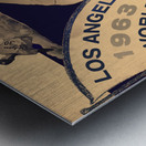 1963 la dodgers remix art Metal print
