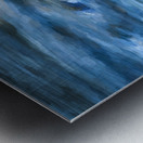 Rock and Blue Gold Water X103 Metal print