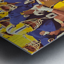 pitt panthers football art 1 Metal print