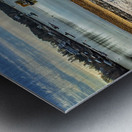 Frost at the Shore - Coastal Maine Wall Art Metal print