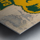 Vintage Baylor Decal Art Metal print