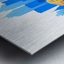 Phnom Penh Cambodia City Skyline Print Metal print