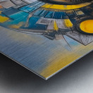 City on her mind 2 Metal print