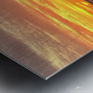 Fighter Sunset Metal print