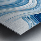 Kanagawa Remix Metal print