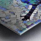 Expression tiles Metal print