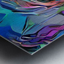Dancing colours Metal print