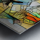 Men Stained glass Metal print