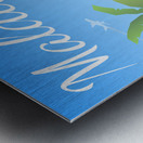 MALDIVES Metal print