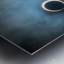 Celestial Circle of Protection – Ring of Fire Eclipse Over Easter Island Metal print