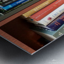 Library Void See’s into your soul Metal print