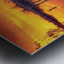 Lake Pontchartrain Bayou Bonfouca Sunset  Metal print