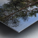 Autumnal Serenity in the Scottish Highlands Metal print