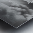 O utopista Metal print