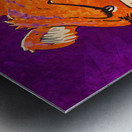 1959 Clemson Tiger Art Metal print
