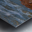 Great Blue Heron - Rock Hopper on the Hunt Metal print