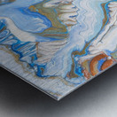 Calming Sea Metal print