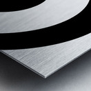 Interlooped Metal print
