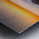 Glow of Orange Metal print