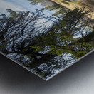 Horseshoe Bend Panorama at Pine Point Rapids Metal print