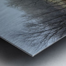 Fog by the River Metal print
