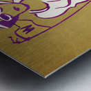 1940s Washington Husky Gameday Drive Metal print