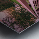Lehigh Parkway Footbridge Looking Upstream Metal print